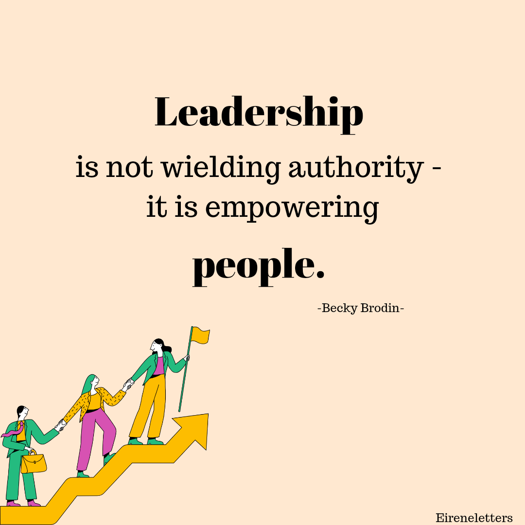 Leadership… – Candy's Blog